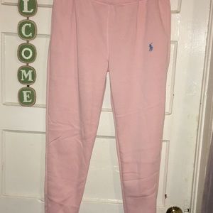 Ralph Lauren Polo pink Sweat pants NWOT size XL